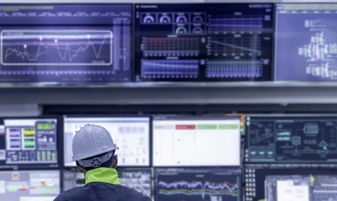 Control Panels in Pumping Station